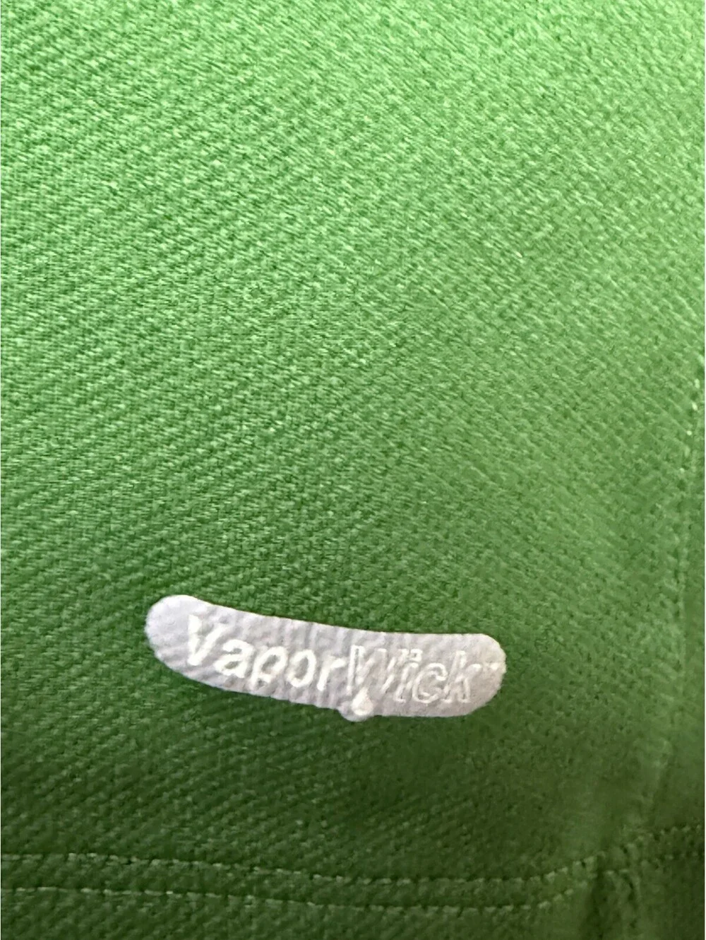 The North Face Men’s Solid Polo Shirt Green XL Polyester Button Collared Logo